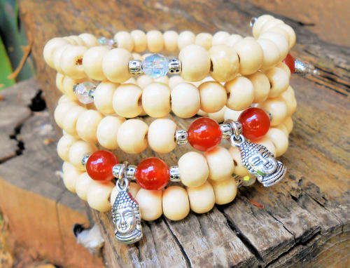 CARNELIAN MALA BRACELET