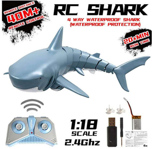 2.4G Remote Control Flexible Shark