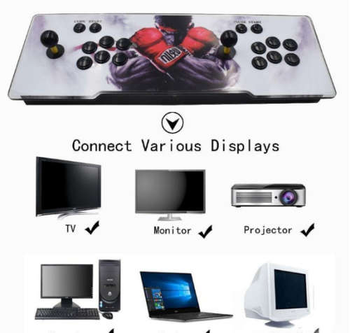 Pandora 2-Player Portable Gaming Console