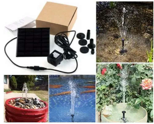 Solar Fountain Water Pump
