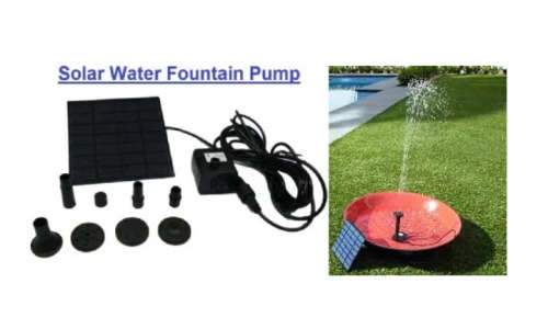 Solar Fountain Water Pump
