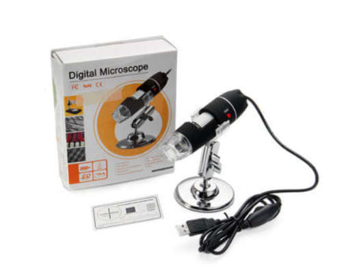 1600XZoom Digital 3 in 1 with 8-lights Handheld Electronical Microscope