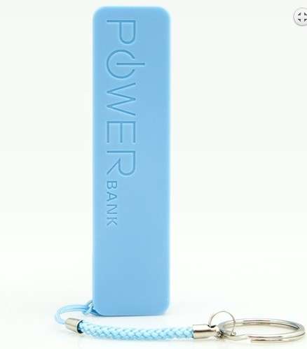 KEYRING POWER BANK 2200Mah - For use with Cellphones / Tablets and more !