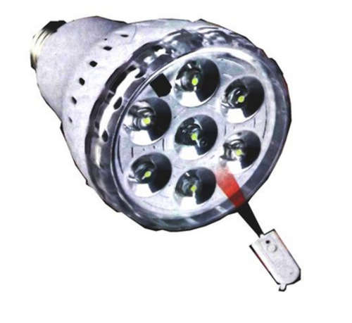 7 LED 3,5W auto charging remote-control emergency lamp Without Pin