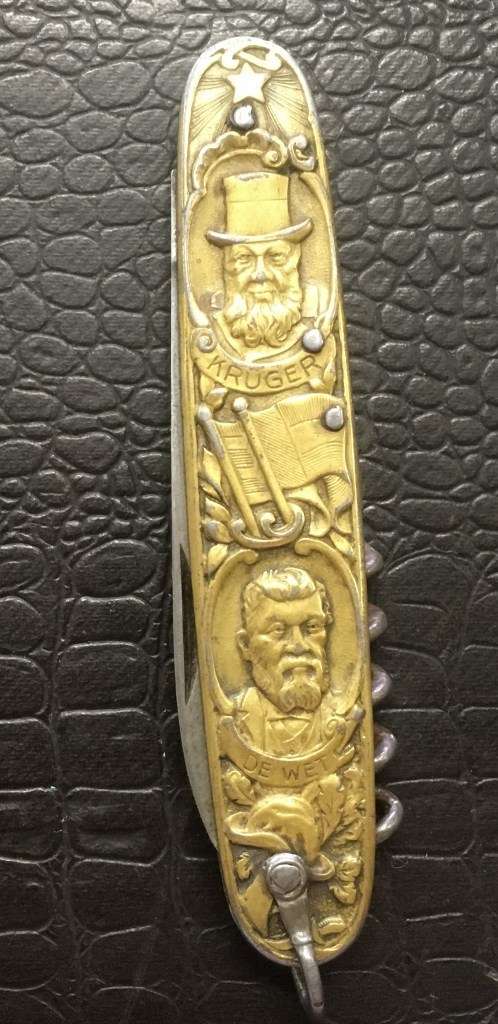 Vintage Kruger & De Wet pocket knife, blade by Carl Schlieper Solingen Germany