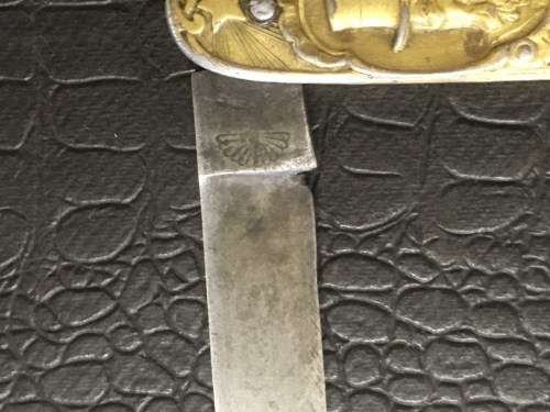 Vintage Kruger & De Wet pocket knife, blade by Carl Schlieper Solingen Germany