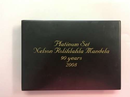 Nelson Rolihlahla Mandela 90 years Commemorative Medallion set - 2008