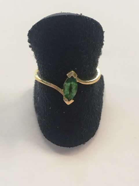 Browns 18ct Yellow Gold Set with Tourmaline Marquise