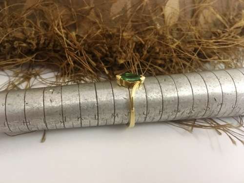 Browns 18ct Yellow Gold Set with Tourmaline Marquise