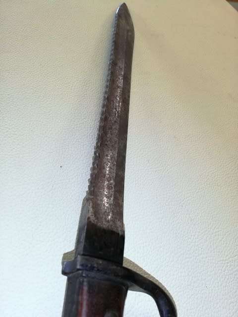 Sawback Bayonet - Possible German origin