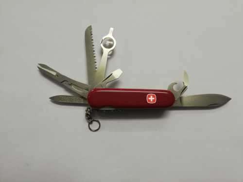 Wenger Delemont Swiss Red Multi-Tool Knife with Magnifying Glass *Discontinued*