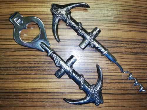 Anchor Bar Set - Corkscrew and Bottle Openener