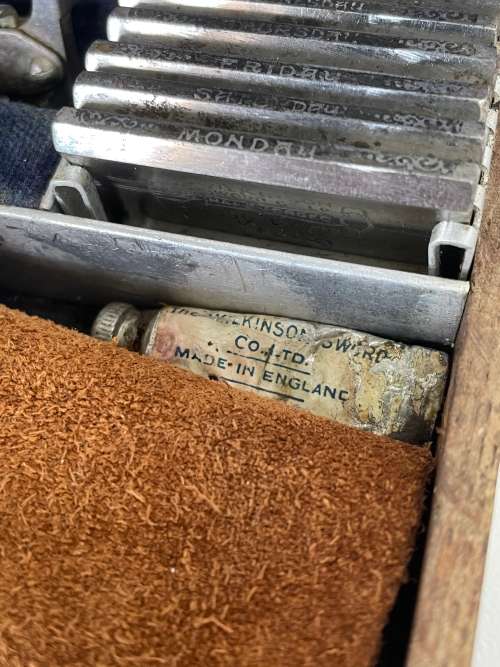 Vintage Wilkinson Sword 7 Day Shaving Set