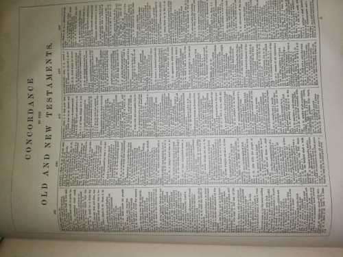 Antique Holy Bible - Leather Bound with Brass clasp