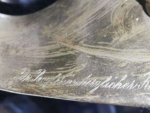 Possible Bavarian Sword - inscribed date 19.4.14