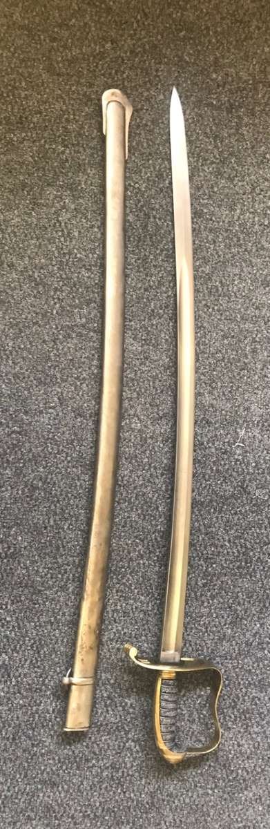 Possible Bavarian Sword - inscribed date 19.4.14