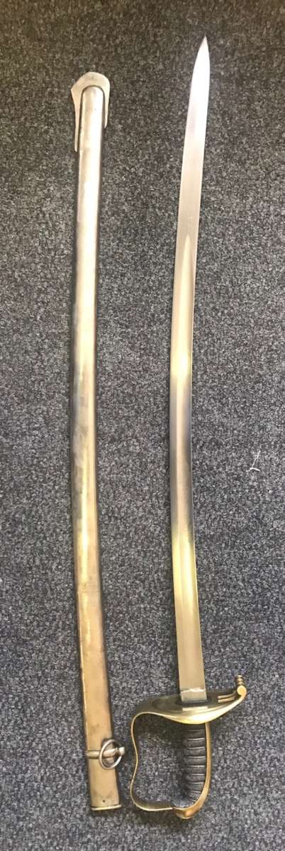 Possible Bavarian Sword - inscribed date 19.4.14