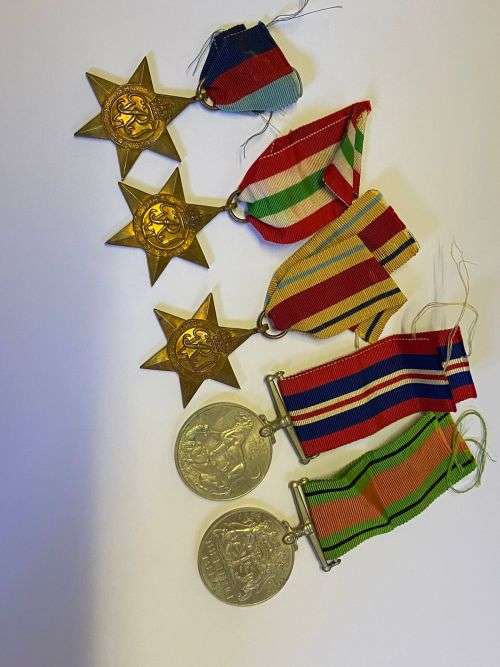 Unnamed WW2 Medal collection