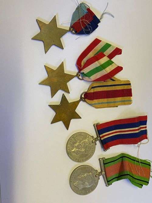Unnamed WW2 Medal collection