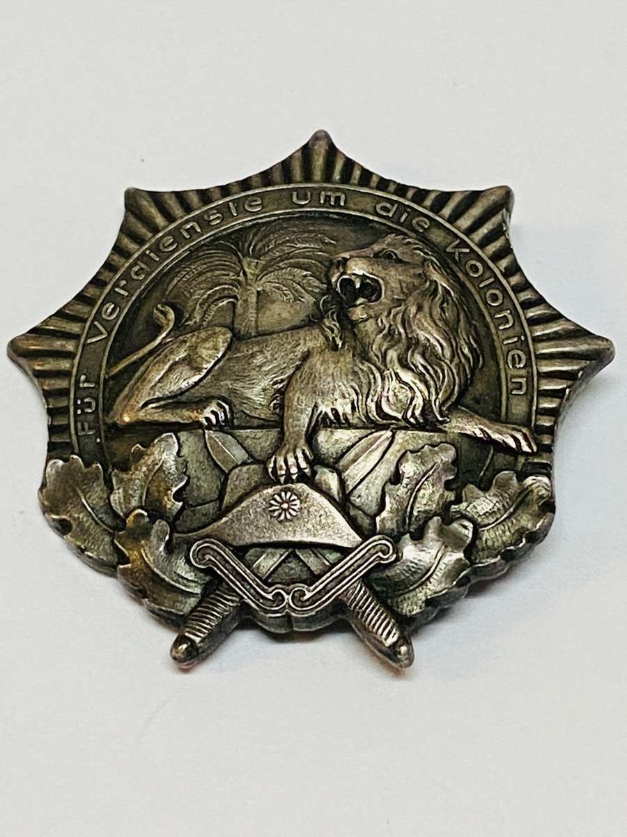 1922 German Colonial Award (also known as the Order of the Lion)