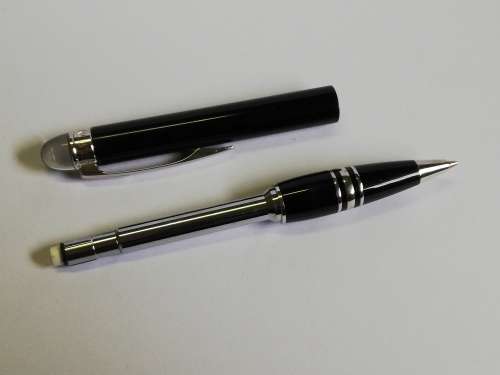 Mont Blanc Starwalker Platinum plated mechanical pencil