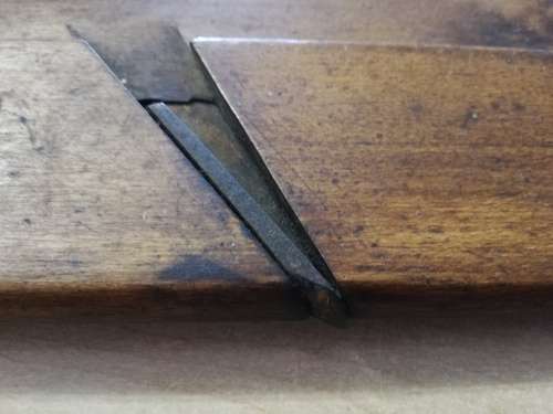 Vintage Wooden Rebate planer