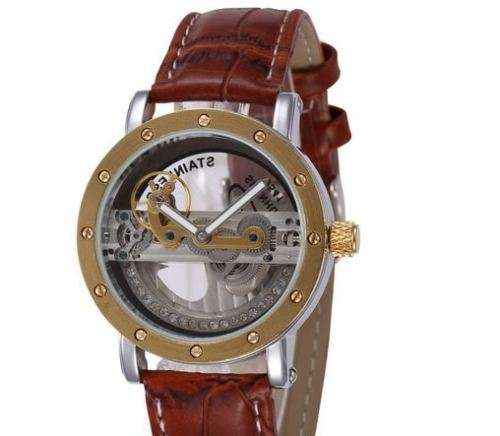 Luxury Imported Automatic Mechanical Skeleton Watch