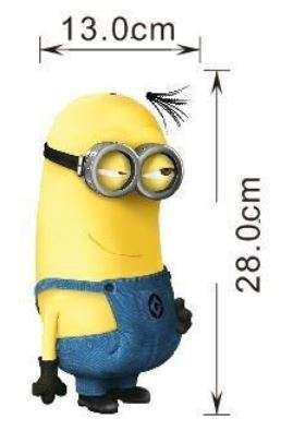 Large Minion Wall Sticker