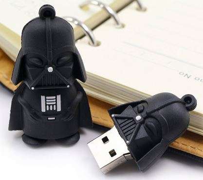 (Local) Starwars USB Drive - "Darth Vader" (LOW Additional Items shipping)