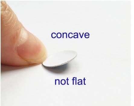 14mm Replacement Dark Blue Key Badge for VW