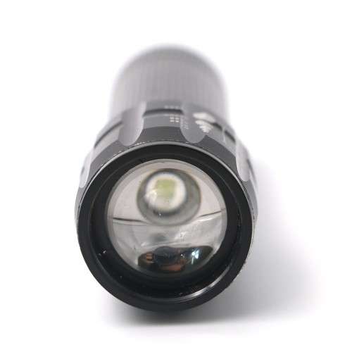 Sale - Q5 2000 Lumens Waterproof Mini Black LED Flashlight 3 Modes Zoomable Tactical Torch