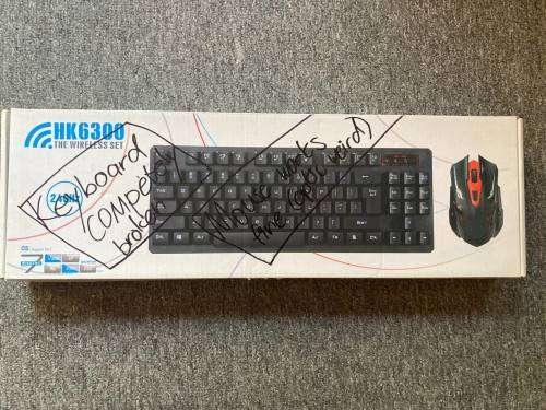 ## 3x Wireless Keyboard and Mouse Combo
