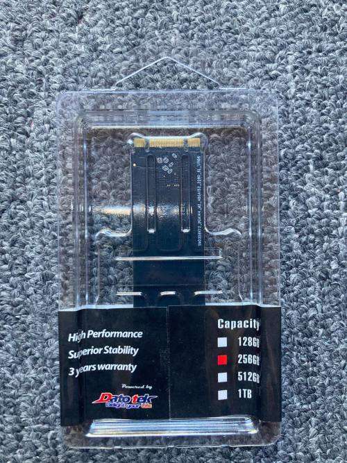 ## 256GB NVMe SSD M.2 **Brand New**