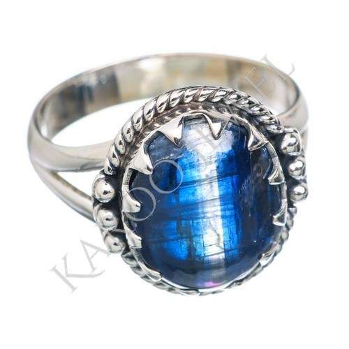 KJ COLLECTION - Natural KYANITE in Sterling Silver (size 8.75 / Q half to R half)