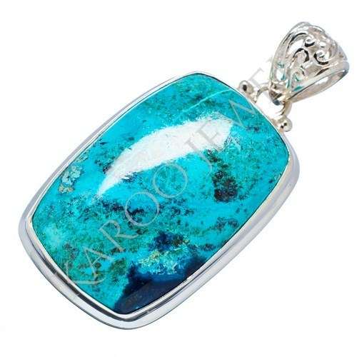 KJ COLLECTION - Natural TIBETAN TURQUOISE in Sterling Silver
