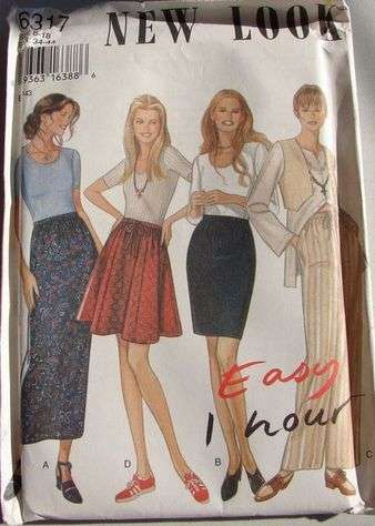 Sewing Pattern - New Look # 6317 (sizes 8-18)