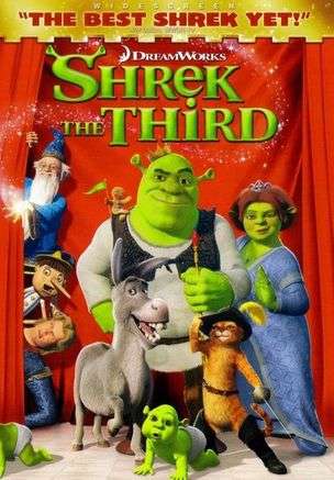 As new - DVD movie - Shrek The Third