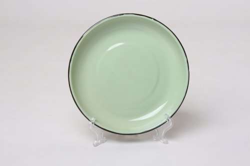 6 Piece Enamelware 20cm Rice /Dinner Plate Set: South African Traditional Crockery