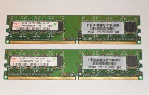 Hynix 1Gb DDR2 667 Kit Desktop Memory