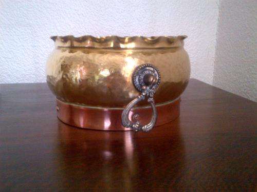BRASS AND COPPER PLANTER
