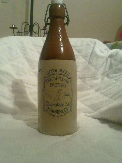 Herb beer the ''Shilling'' Factory bottle