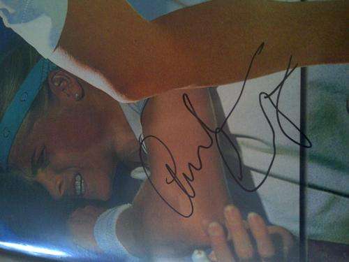 A1 POSTER SIGNED AMANDA COETZER[See pictures]