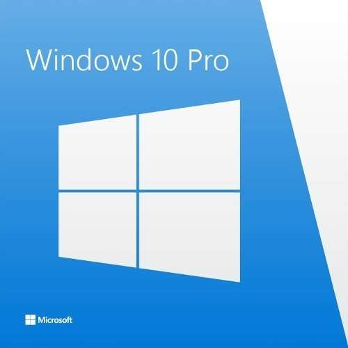 Microsoft Windows 10 Professional - Media less [Full Retail]