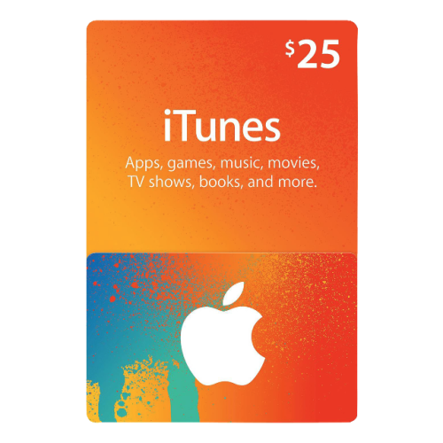 $25 Apple iTunes Gift Card (US) - INSTANT EMAIL DELIVERY