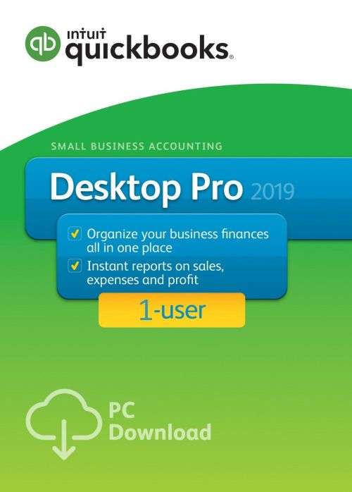 QuickBooks Pro 2019 (1 PC User) - INSTANT DELIVERY