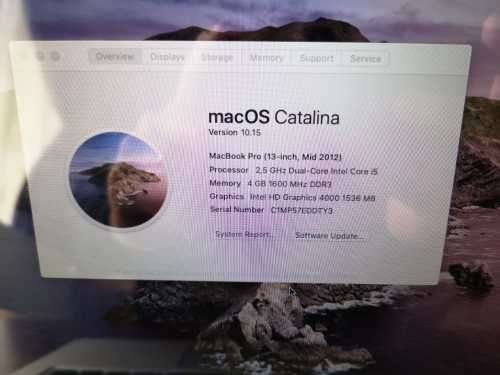 Apple MacBook Pro 13" (500GB, 4GB RAM)