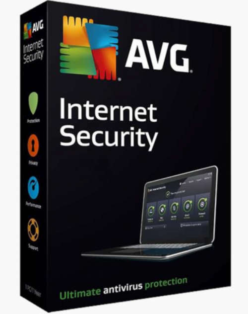 AVG Internet Security 2020 License (3 Device, 1 Year) - SUPER FAST DIGITAL DELIVERY