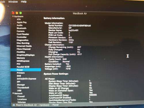 Apple Macbook Air 11-inch | Core i5 | 4GB RAM | 128GB Storage | Quick Delivery