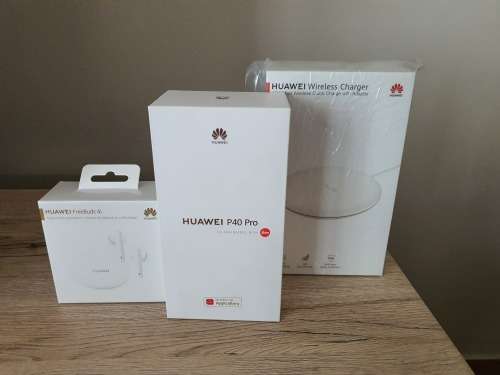 Huawei P40 Pro Dual Sim Smartphone  | 256GB | 8GB RAM | Silver Frost