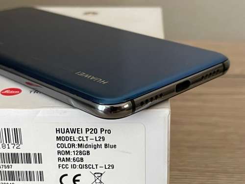Huawei P20 Pro | Dual-Sim | 128GB | 6GB RAM | Midnight Blue | Quick Delivery